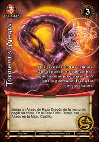 Carta: Tormenta Negra