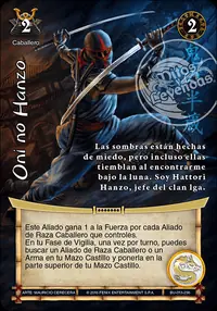 Carta: Oni no Hanzo